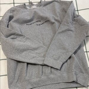 Gildan Gray Crewneck Men's Sweater